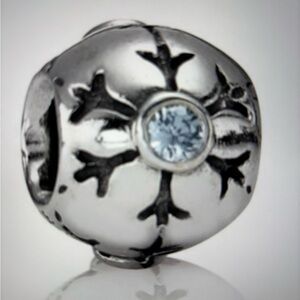 Pandora 925 Silver Snowflake Charm
